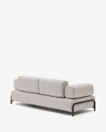 Sofá Compo 3 plazas beige grisáceo 232 cm Sofá Compo 3 plazas beige grisáceo 232 cm