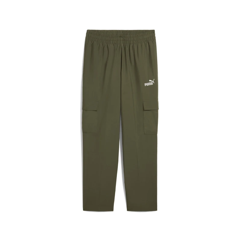 Pantalón Largo ESS No.1 Logo Woven Cargo Pantalón Recto de Hombre Verde