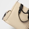 Cartera Al Hombro Light Nylon Negro Natural