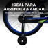 Bicicleta Infantil Sport Rod 20 Canasto Guardabarro Rueditas Azul 1