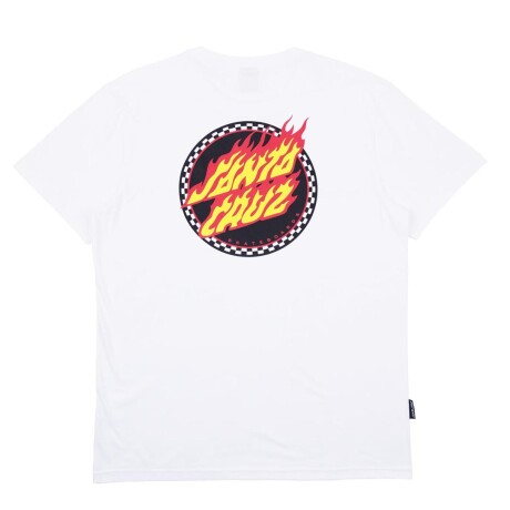 Remera FlameDot Santa Cruz - Blanca Remera FlameDot Santa Cruz - Blanca