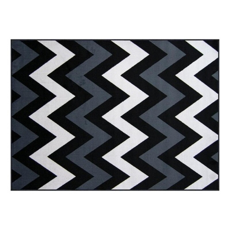 Alfombra rectangular Renaissance Smarth 1.50x2.00mts Marrón Zigzag