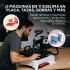 Prensa Térmica 5 En 1 Sublimación Remeras Tazas Gorros Jarra Color Negro Rojo