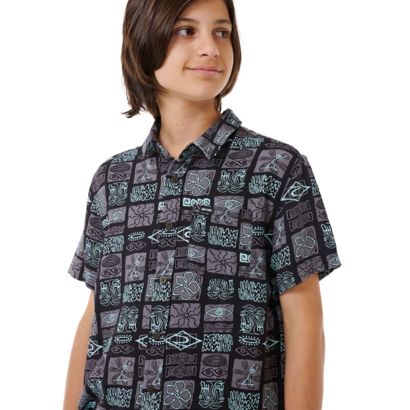 Camisa Rip Curl Future Evolution - Patron Camisa Rip Curl Future Evolution - Patron