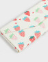 Estuches Anteojos Estampados Estuches De Anteojos Con Frutillitas "berry" - Blanco Crudo