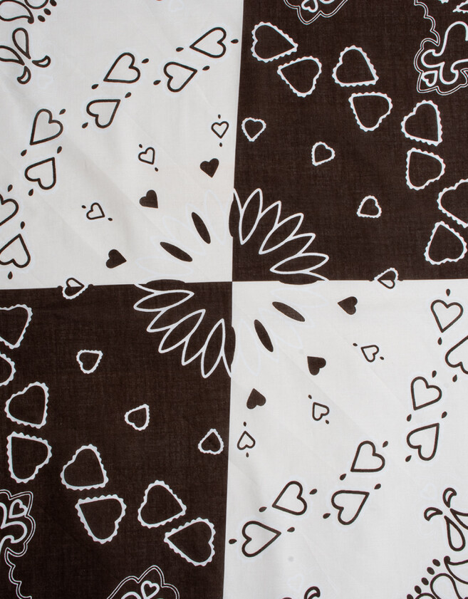 Vinchas Textiles Pañuelo Vincha Textil - Combinacion Bicolor