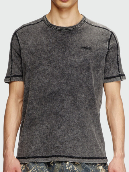 DIESEL - Remera T-Adjind Negro
