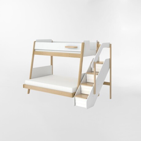 CAMA INFANTIL PETER PAN BLANCO - 1,5 PLAZAS