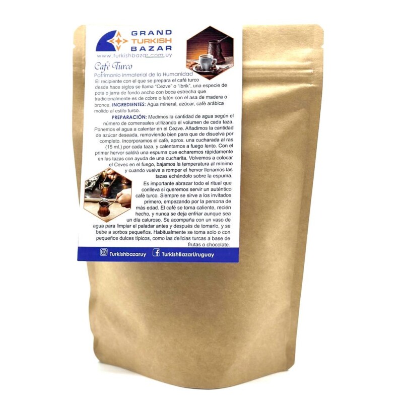 Café Turco Tradicional Molido 200 g Café Turco Tradicional Molido 200 g