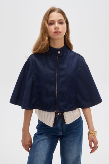 Poncho Tipai Azul