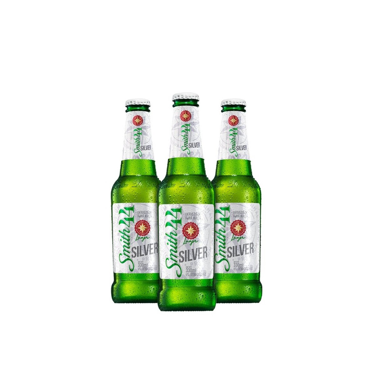 CERVEZA SMITH 44 SILVER CAJA 24 UNIDADES 