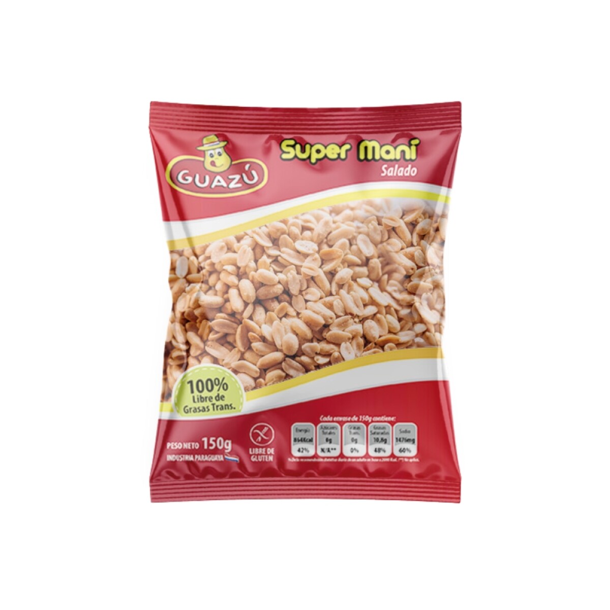 Guazu Mani Salado 150g 