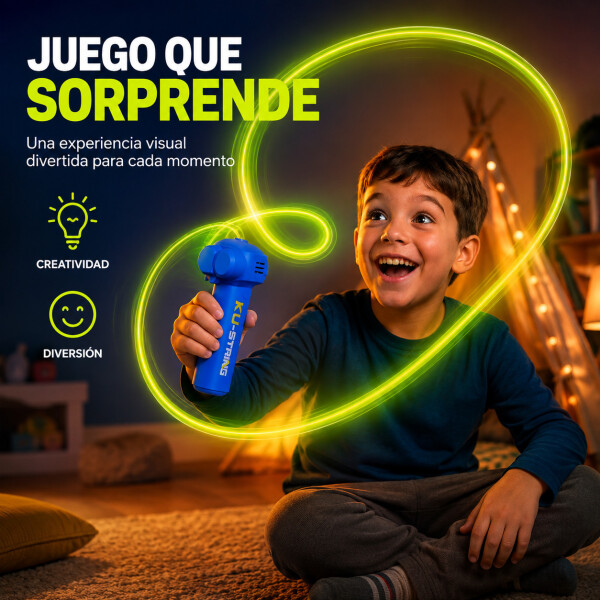 Lanzador de Cuerda Zipstring Recargable con Luz LED Azul 1