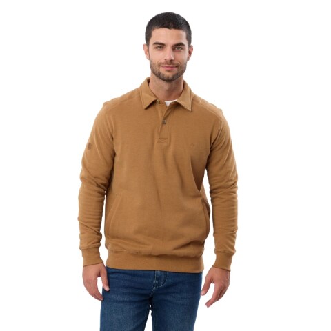 REMERA POLO S-4XL MOSTAZA