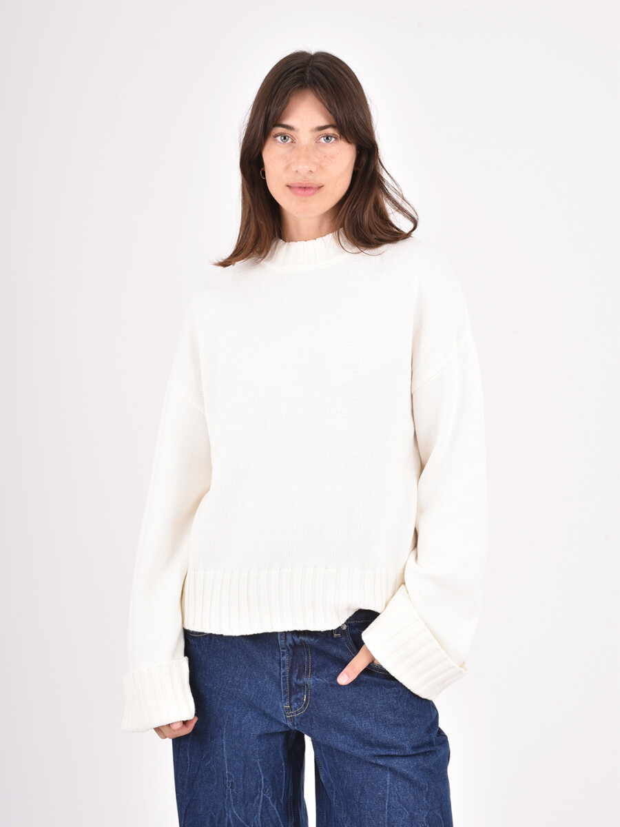 BUZO PAULINA - BLANCO 