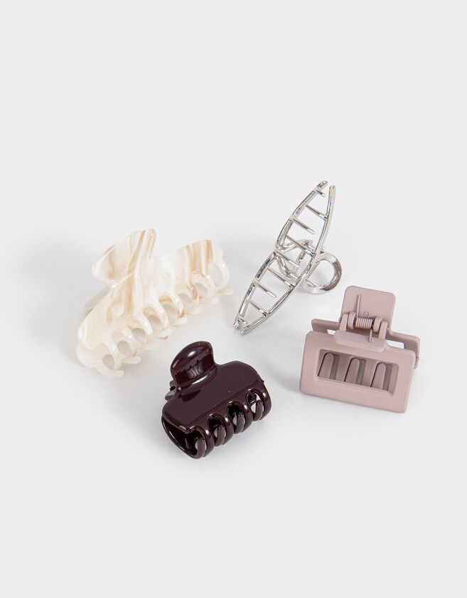 Broches Sets Set por 4 Set De Broches - Combinacion Multicolor