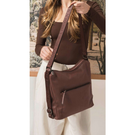 Cartera Mochila Kelly Chocolate