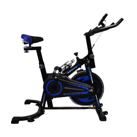Bicicleta estática spinning Fit Smart SB01A 6kg Azul