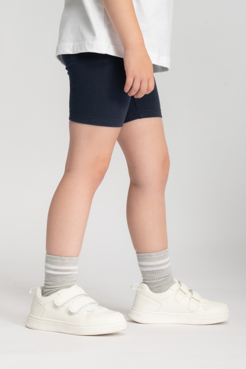 Leggings cortas Azul