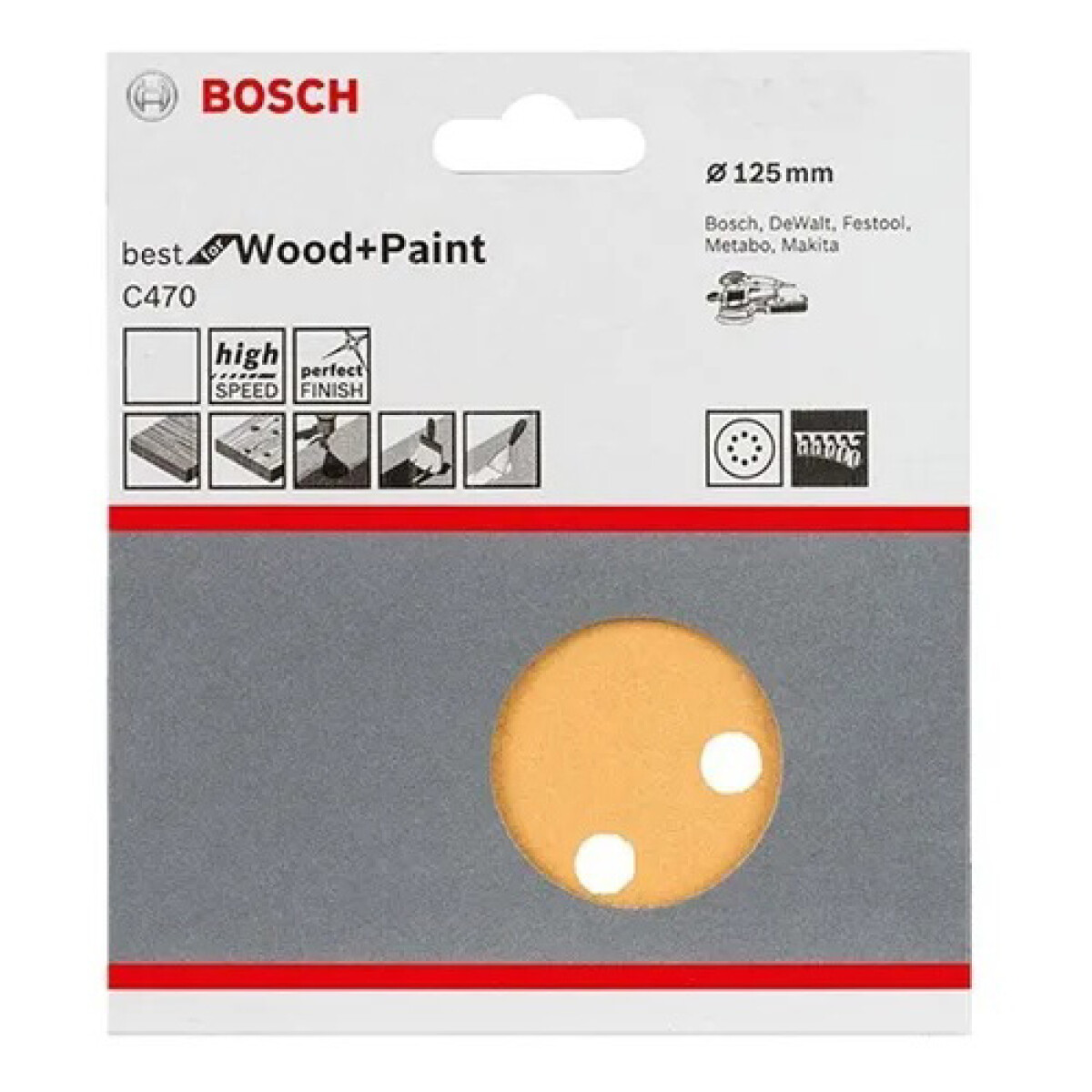 Lija Bosch Best Wood 125mm Gr 120 