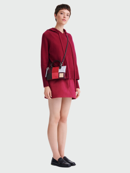 Longchamp -Bolso de mano XS en cuero, Re-Play Patch 0