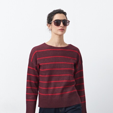 SWEATER LALO Bordó