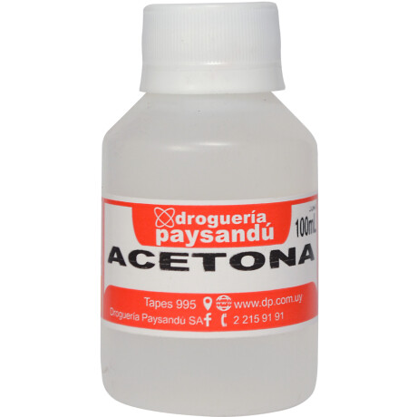 Acetona Pura 100 mL