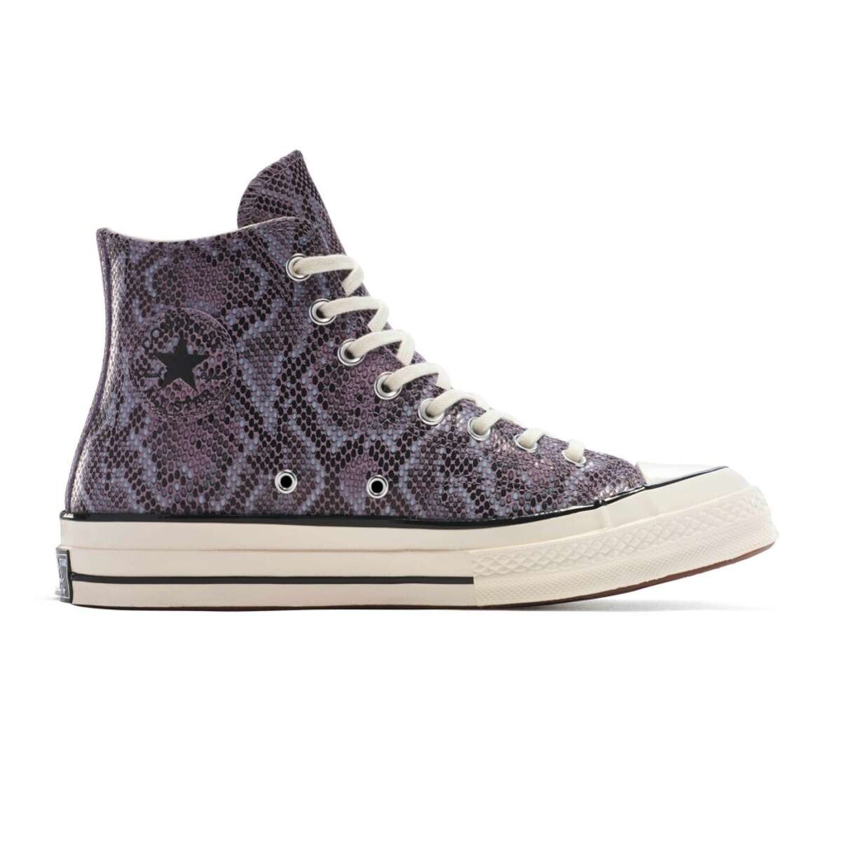 Championes Chuck 70 Faux Snakeskin de Mujer - morado 