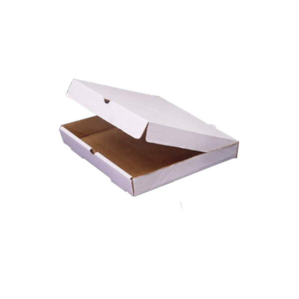 CAJA DE CARTON BLANCA PARA PIZZA 28X28 CM. BLANCO
