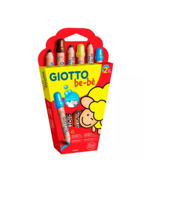 LAPIZ GIOTTO BEBE X 6 S/C