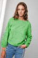 BLUSA BORDADA GIGI VERDE