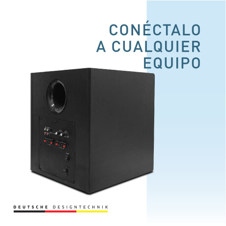 Subwoofer Thonet & Vander SW10 100W Bluetooth – Óptico – RCA Subwoofer Thonet & Vander Sw10 100w Bluetooth – óptico – Rca