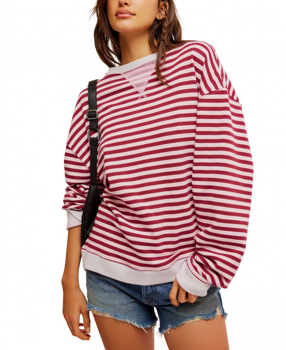 CAMISETA STRIPED CREW 