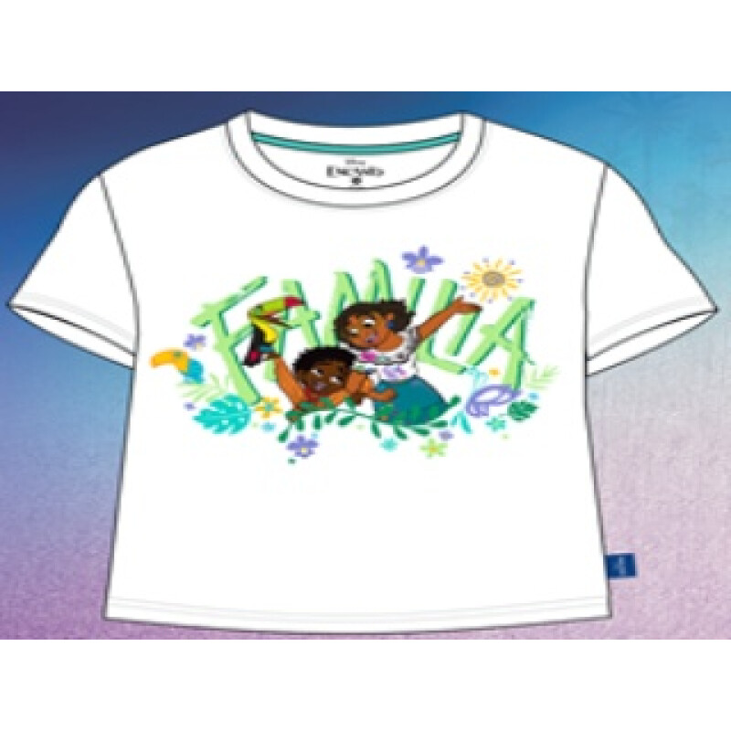 Tshirt - Disney - Disney Encanto Tshirt Algodon M/C (Familia ) de Niños - ENIISS23002 Blanco