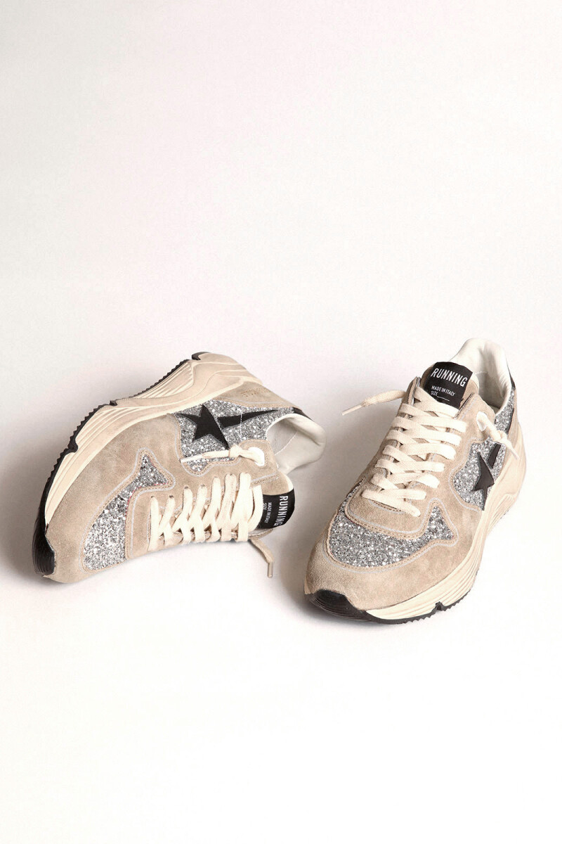 ZAPATILLA RUNNING SOLE Plata