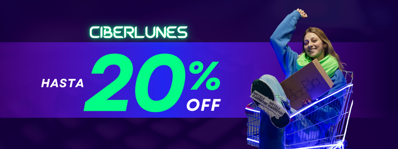 Ciberlunes Hasta 20% OFF