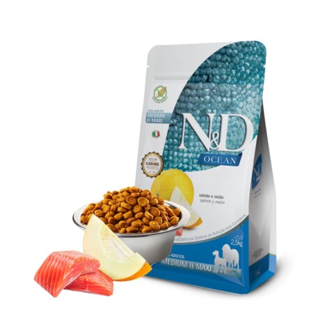 N&D Ocean Can Salmon Adult Med/Max. 10,1 kg N&D Ocean Can Salmon Adult Med/Max. 10,1 kg