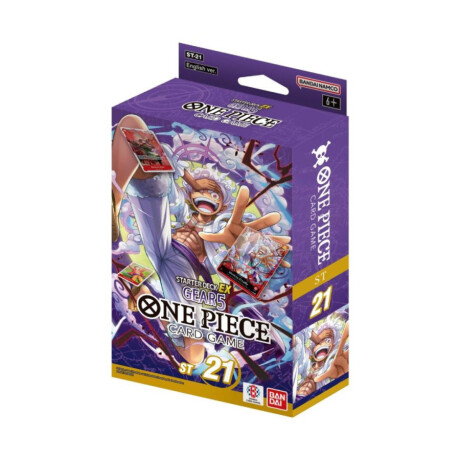 One Piece: Starter Deck EX (Gear 5)(ST-21)[Inglés] One Piece: Starter Deck EX (Gear 5)(ST-21)[Inglés]