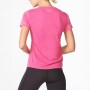 Aero Tee - Mujer Mauve/white Reflective