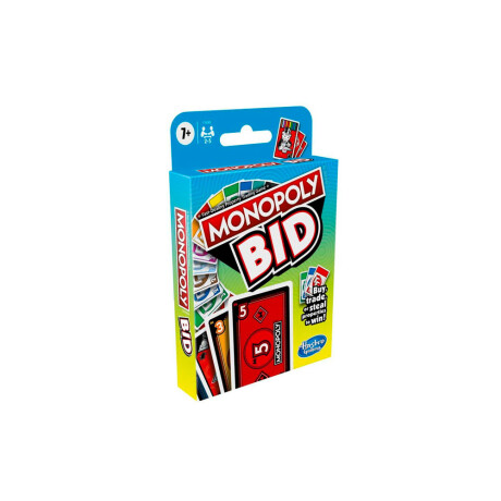Monopoly Bid Cartas Hasbro Monopoly Bid Cartas Hasbro