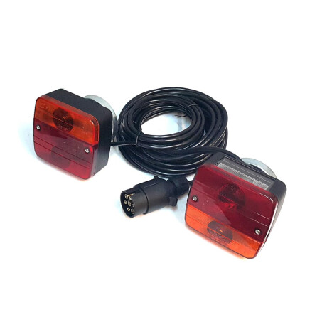 FAROL - KIT MAGNETICO HALOGENO PARA TRAILER CABLE 7 MTS - FAROL - KIT MAGNETICO HALOGENO PARA TRAILER CABLE 7 MTS -