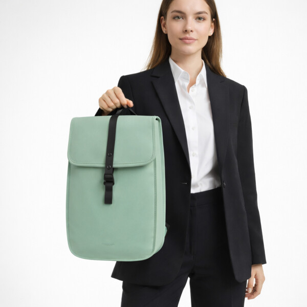 Mochila Gastón Luga Dash 13L Notebook Laptop Hasta 13" Atrix Verde 1