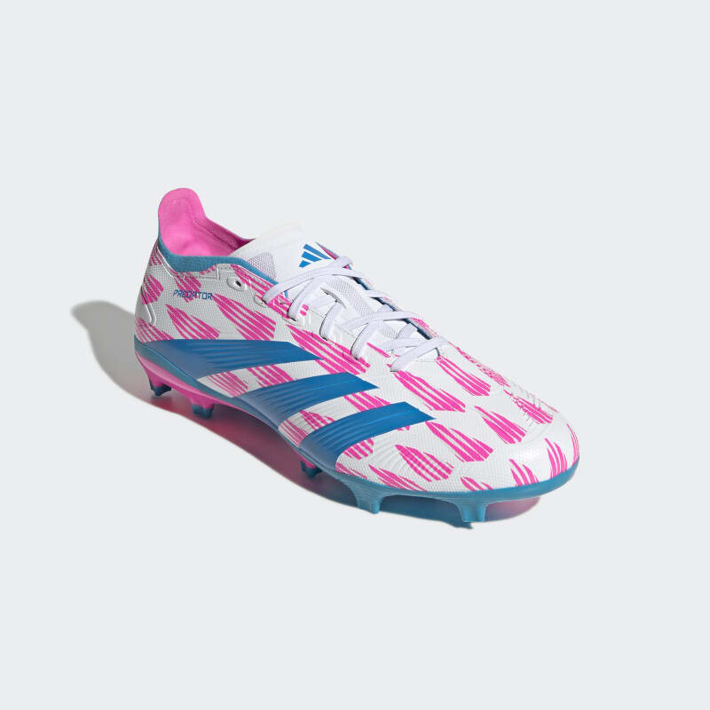 Championes Adidas Predator League Terreno Firme Blanco