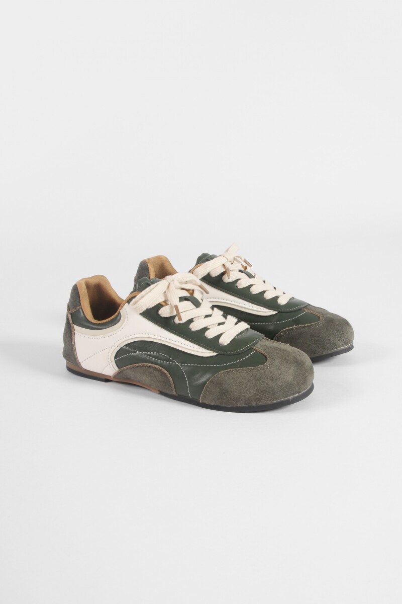Zapatilla Monaco verde