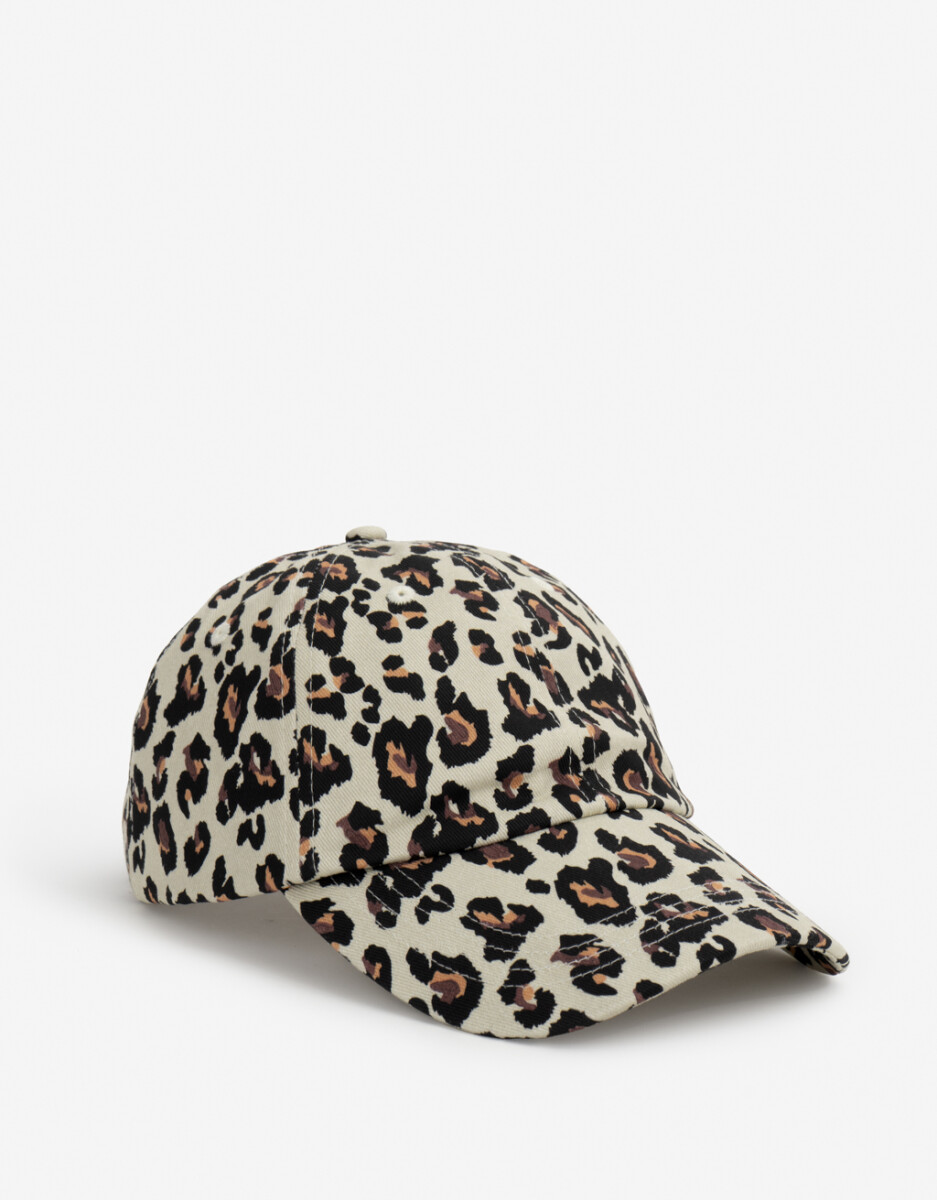 Gorra Gabardina Animal Print 