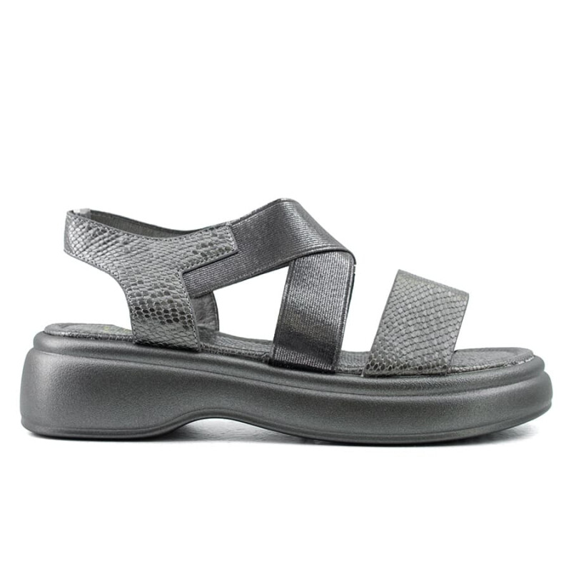 Sandalias Chill Sunday de Mujer - NH01W Plateado-gris