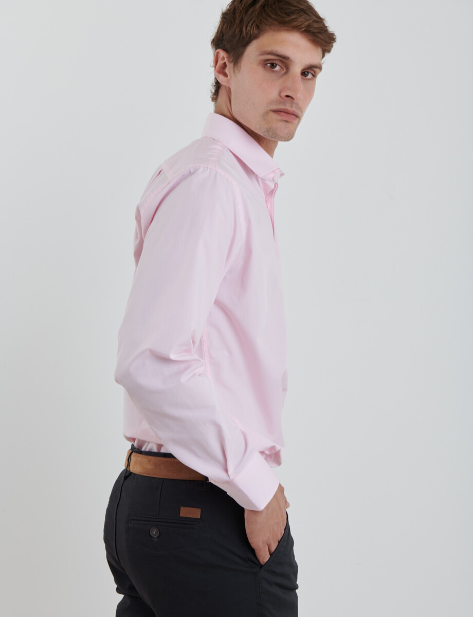 011683 CAMISA VESTIR HARRINGTON LABEL Rosado Medio