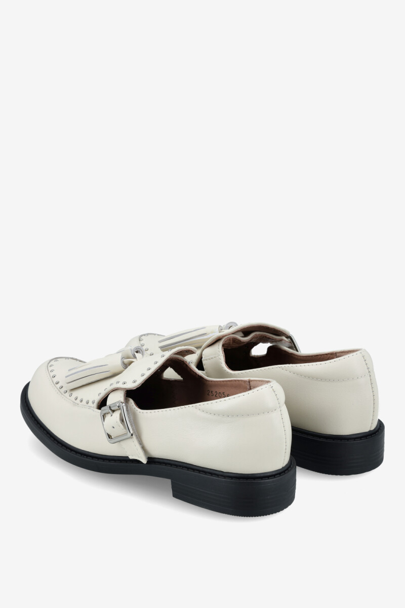 GUILLERMINA BIG TASSEL 25 Blanco