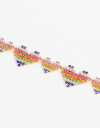Chokers Color Choker Corazones Multicolor - Combinacion Multicolor