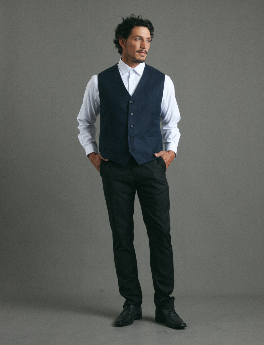 470475 CHALECO VESTIR HARRINGTON SELECT Azul Oscuro